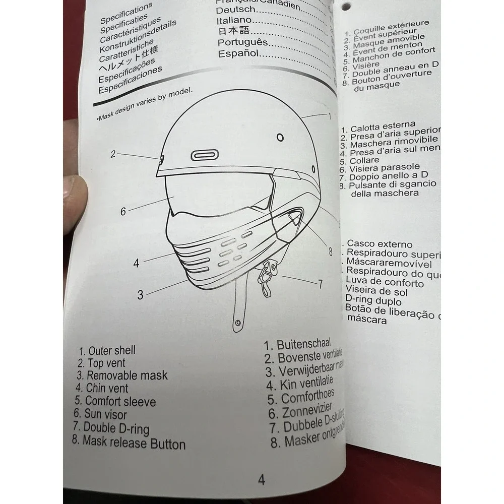 HARLEY-DAVIDSON Motorclothes‎ Helment Carry . Owners manual.